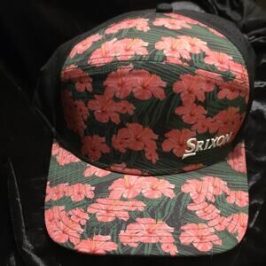 Srixon Limited Edition Hawaii Collection Floral Golf Hat Unisex Laser Perforated